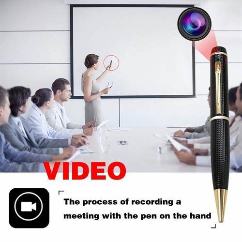 SAFETYNET 1080P Mini pen camera Full HD  pen camera mini camcorder corn pen DVR Pinhole camera audio video recorder