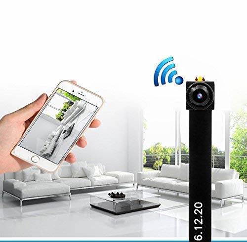 SAFETYNET 4K WiFi Micro Camera DIY Module HD 1080P Mini Camera Security Wireless Camera with Motion Detection  Cam For iPhone/Android Phone/ iPad/PC