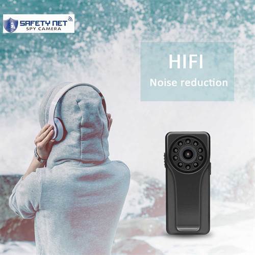 SAFETYNET Wifi 1080P HD  Spy Camera , 5 Hours Continue Recording Camera With 170 Degree Rotating Lens  With Night Vision Motion Detection  Recorder ip Wifi Camera