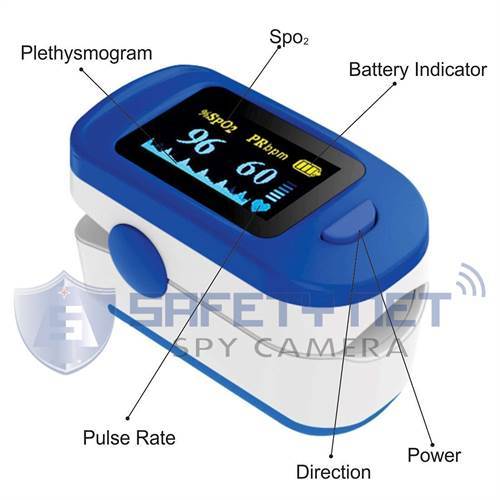 SAFETYNET Fingertip Pulse Oximeter Ultra-compact, lightweight pulse oximeter with colour OLED display