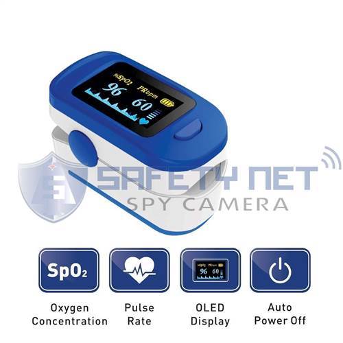 SAFETYNET Fingertip Pulse Oximeter Ultra-compact, lightweight pulse oximeter with colour OLED display