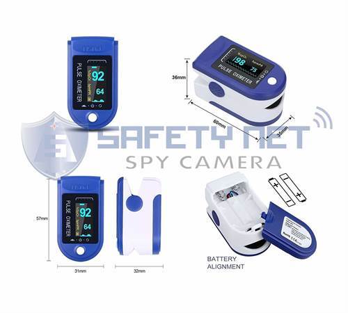 SAFETYNET Fingertip Pulse Oximeter Ultra-compact, lightweight pulse oximeter with colour OLED display