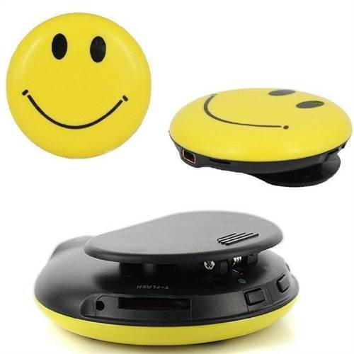 SAFFETYNET 16GB HD 720P Wearable Mini Super Camera Video Recorder DV Smiley Face Badge with Audio Recording Security&Surveillance Camcorder Wearable Camera ..