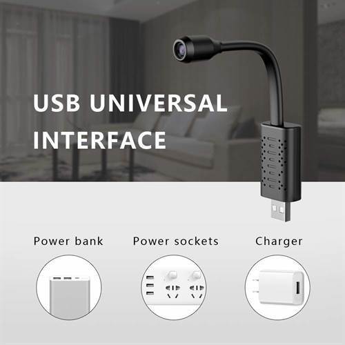 SAFETYNET Smallest WiFi Mini HD Spy Hidden Portable IP Camera Wireless Security Nanny Kid Camera with Motion Detection, Cloud Storage, Live Remote Monitoring for iOS/Android