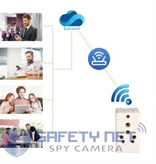 Safetynet New Version Mini Wifi Hidden Cameras In 3 Pin Multi Plug 6/16a Spy  Cameras at Rs 6200, Hidden Camera in Ghaziabad