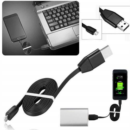 SAFETYNET New 3-in-1 USB Data Cable+Hidden Spy GSM Remote Audio Listening Bug+GPS Locator