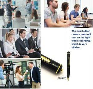 CAM 360 32gb Pen Camera Hd Pen Dvr  Mini Audio Video Recorder Mini Pen Camera Black/Blue/Red Spying Video Cameras 