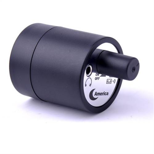 SAFETYNET Cheap Wall Audio Wiretap Listening Device Cylinder listening Amplifier On Wall / Door Eavesdropping spy audio bug black in retail box